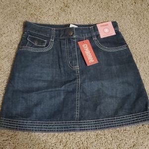 NWT adorable girl's Gymboree jean skort